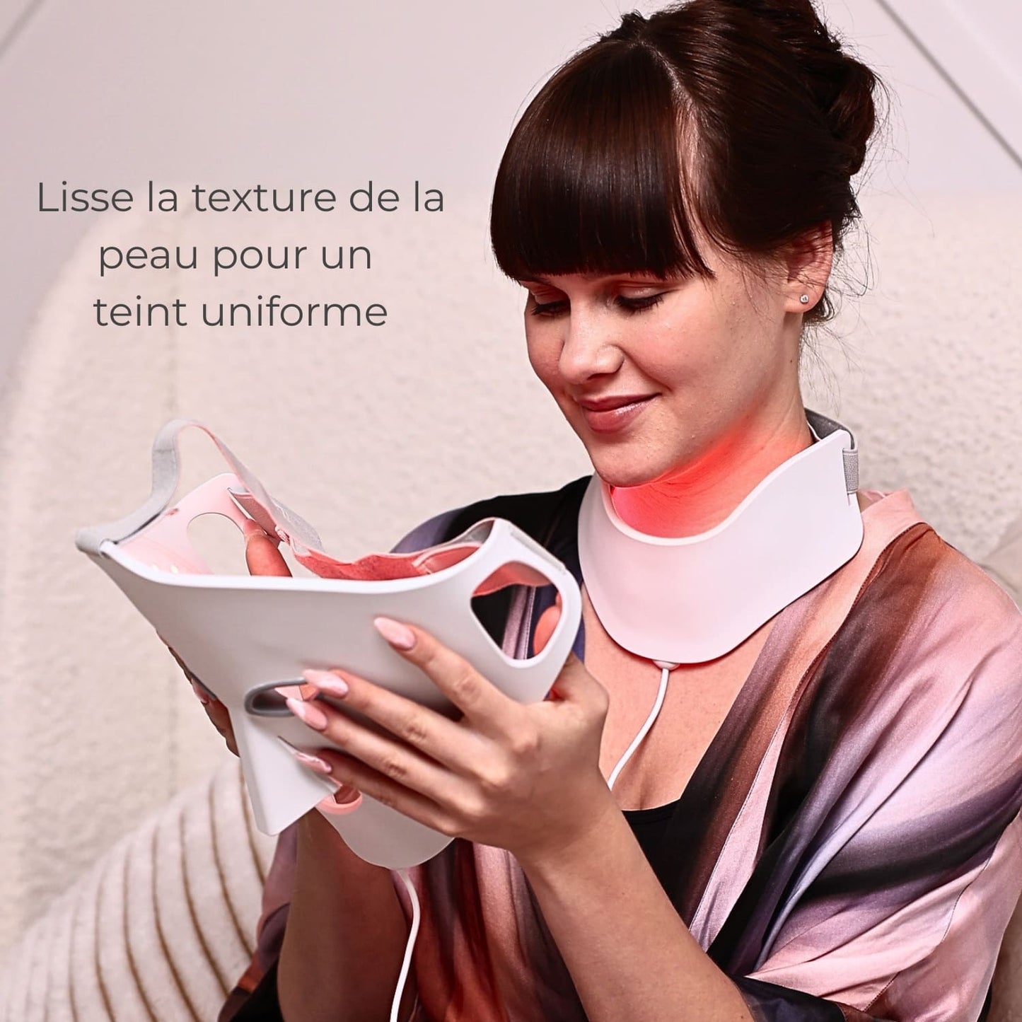 Glowskin Pro2 - Masque LED Haute Performance pour le Visage et le Cou