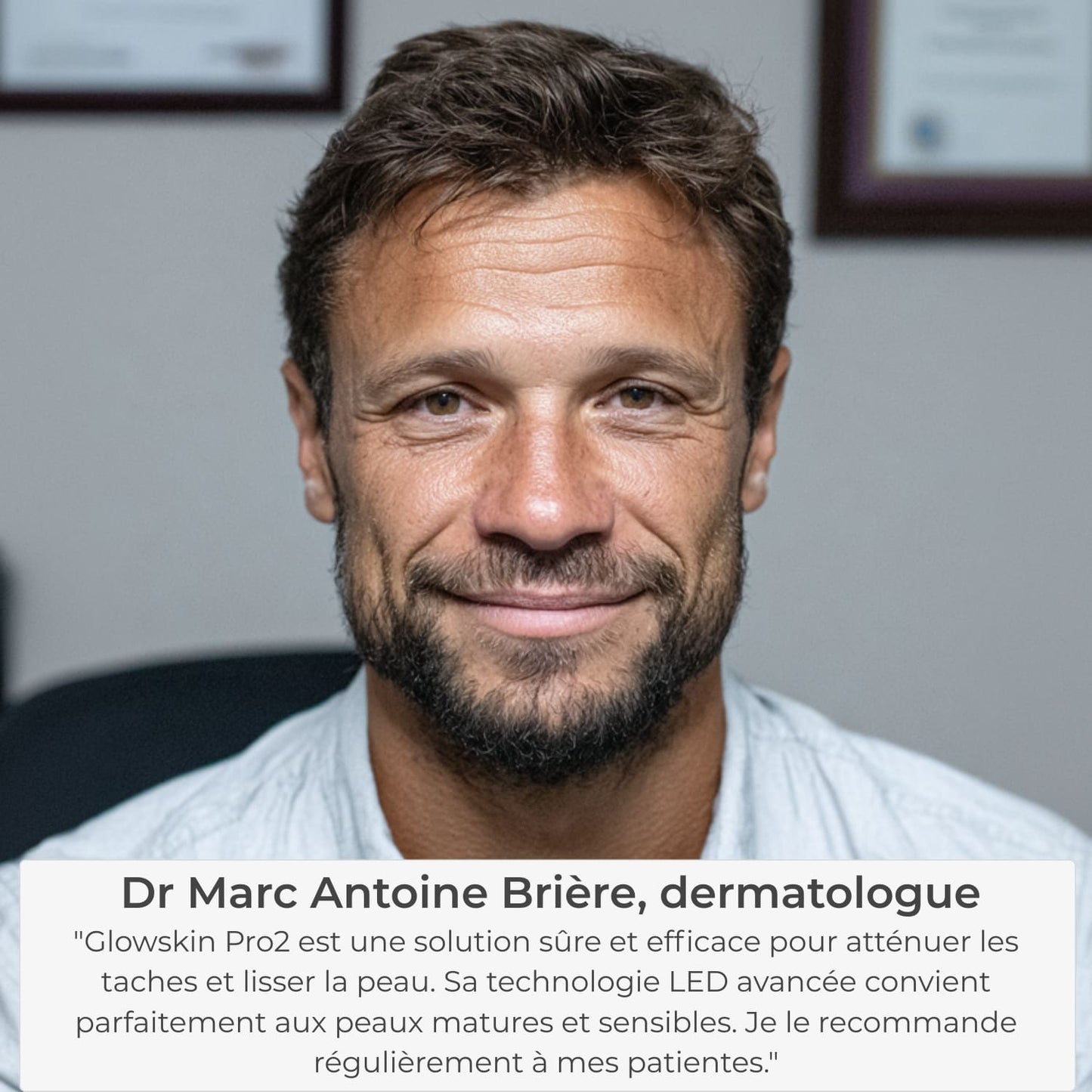 Glowskin Pro2 - Masque LED Haute Performance pour le Visage et le Cou