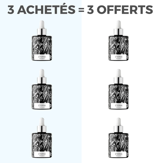 3 ACHETÉS = 3 OFFERTS